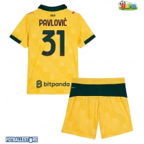 AC Milan Strahinja Pavlovic #31 Tredjedraktsett Barn 2025-26 Kortermet (+ Korte bukser)